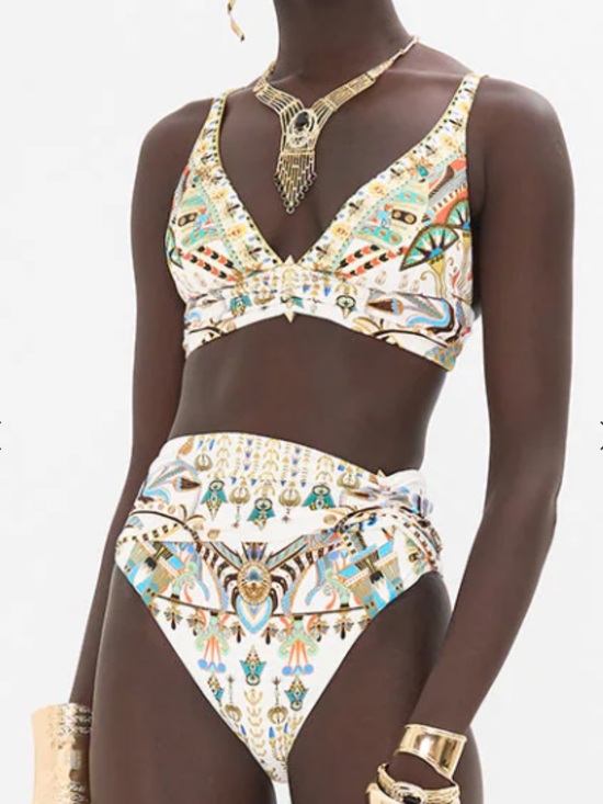 Camilla Other - New Camilla Valley OF The Queens Bikini Set 2 PC Set Swimsuit Size XS Crystal